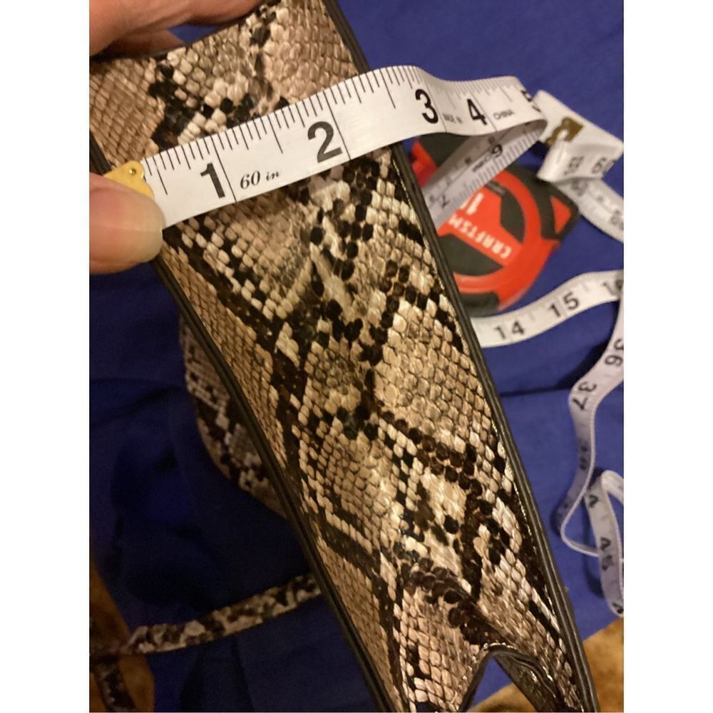 Small Faux Snakeskin Bag - Picture 6 of 8